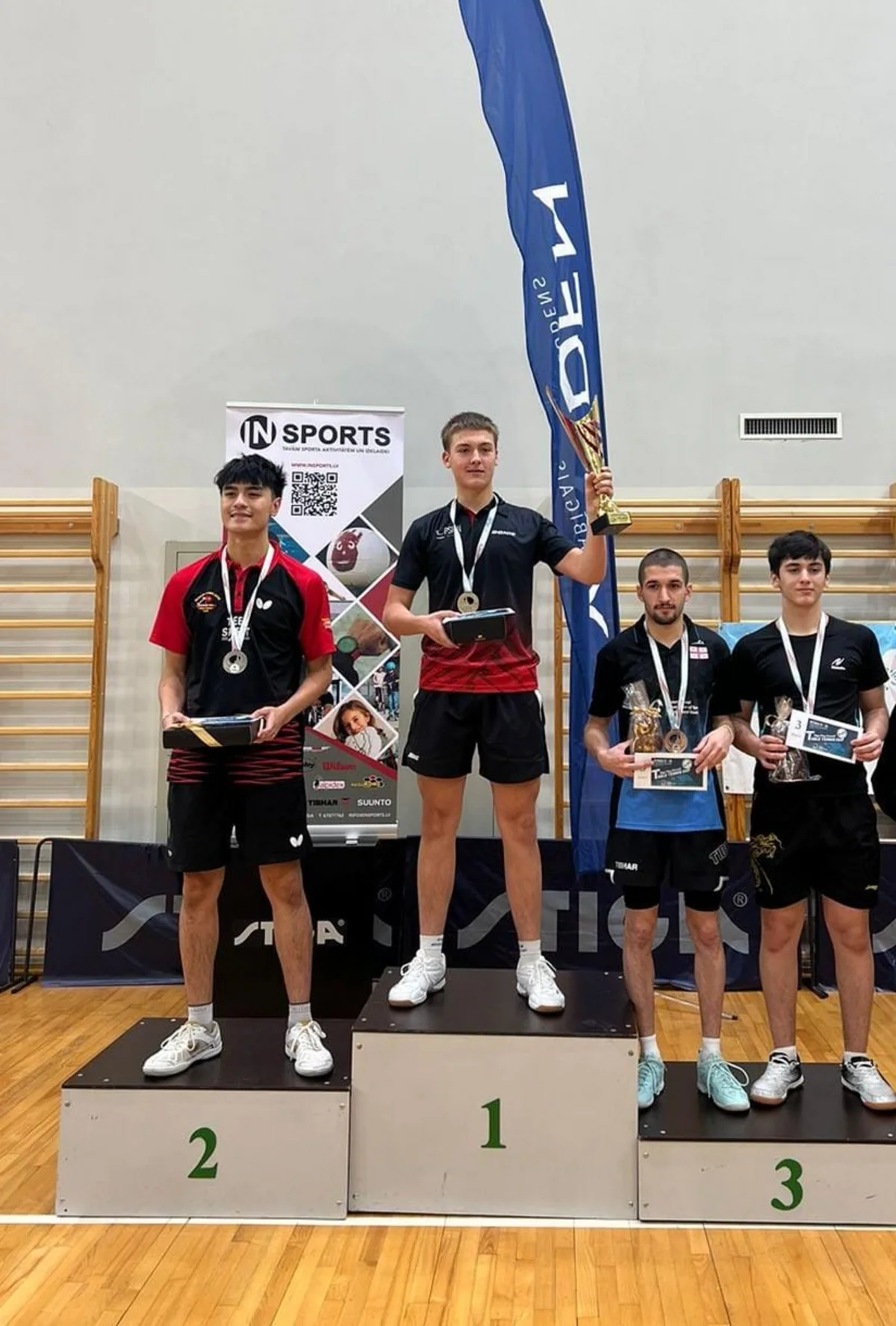 Stolüstü tennisçilərimiz beynəlxalq turnirdə 8 mükafat qazanıblar