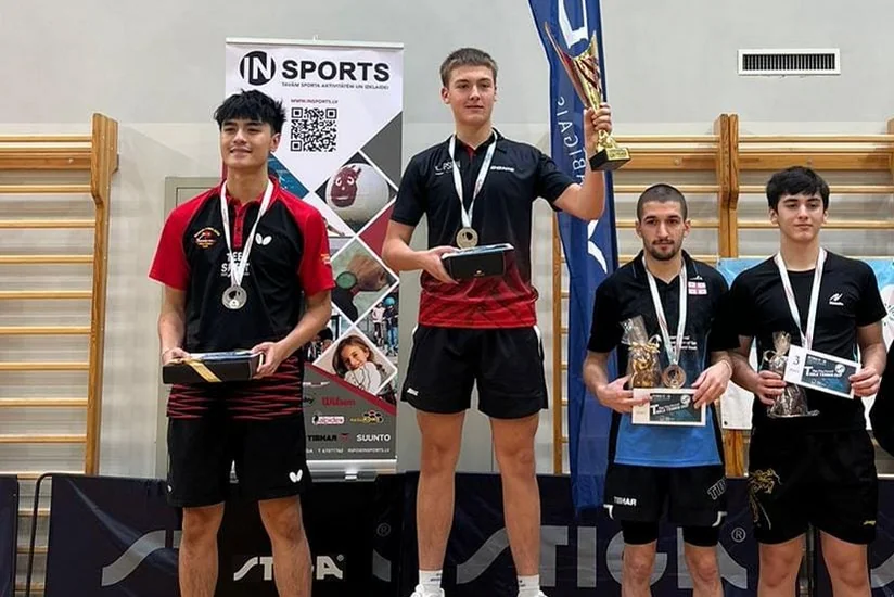 Stolüstü tennisçilərimiz beynəlxalq turnirdə 8 mükafat qazanıblar