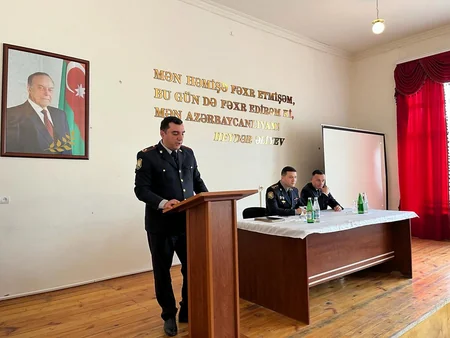 Qubada Polis Akademiyasına qəbulla bağlı məlumatlandırıcı görüş keçirilib