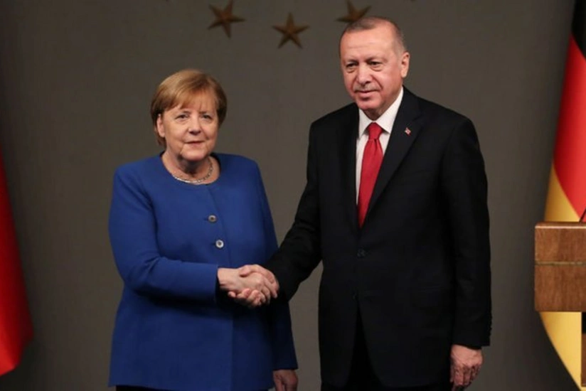 Ərdoğanla Merkel arasında telefon danışığı oldu