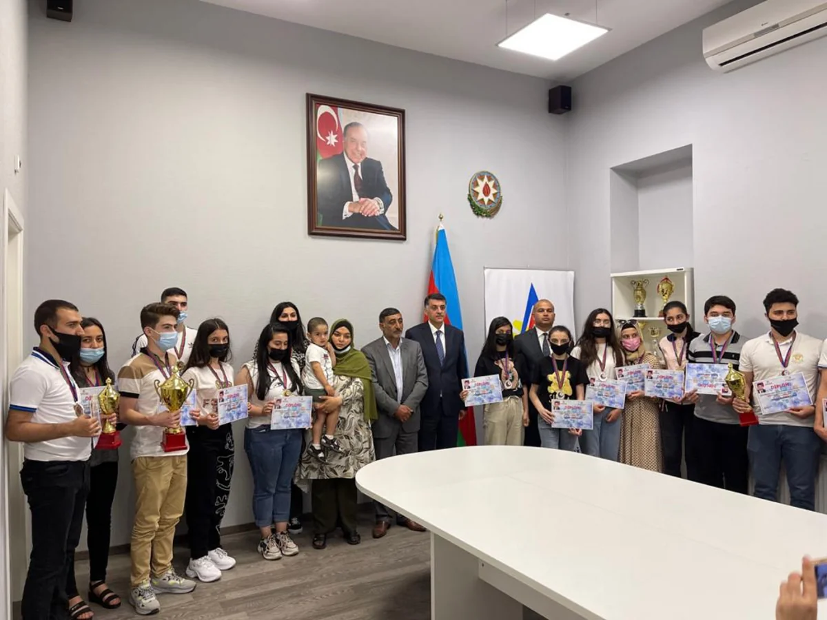 Şəhid gizirin xatirə yarışının qalibləri mükafatlandırıldı