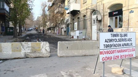 Bakıda daha bir ərazidə yaşayış və qeyri-yaşayış sahələri sökülür