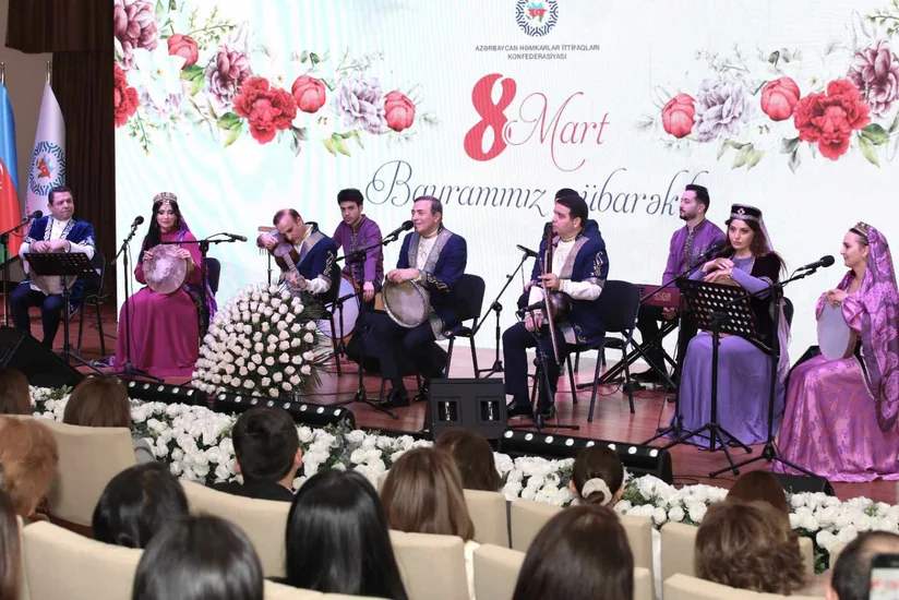 AHİK Beynəlxalq Qadınlar Günü münasibəti ilə Muğamın sehrli dünyası konsert proqramı təşkil edib