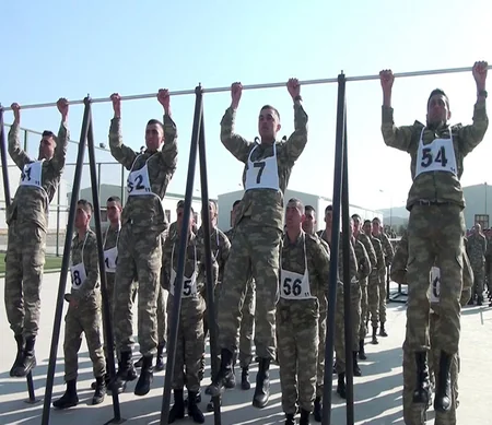 Azərbaycan Ordusunun hərbi hissələrində döyüşə hazırolma vəziyyəti yoxlanılıb