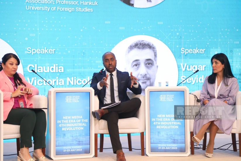 3rd panel session Security Issues starts at Shusha Forum