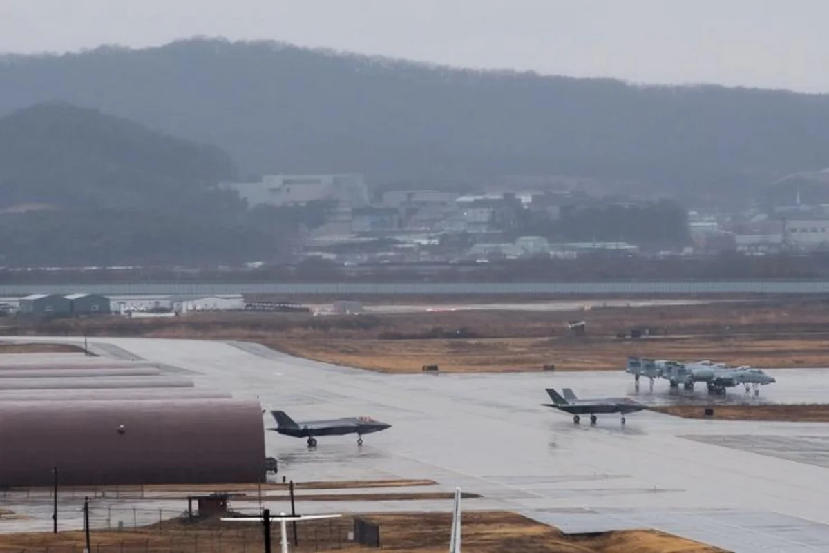 S. Korea, US stage joint air drills with F-35 fighters