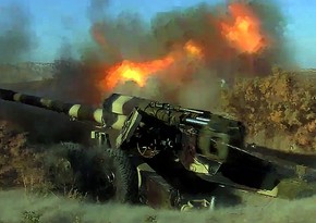 Mortar & artillery units of Azerbaijani army conduct tactical drills