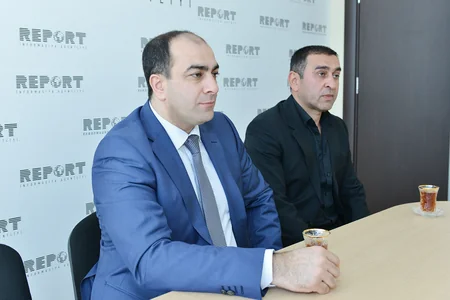Глава азербайджанской диаспоры в Украине посетил агентство Report - ФОТО