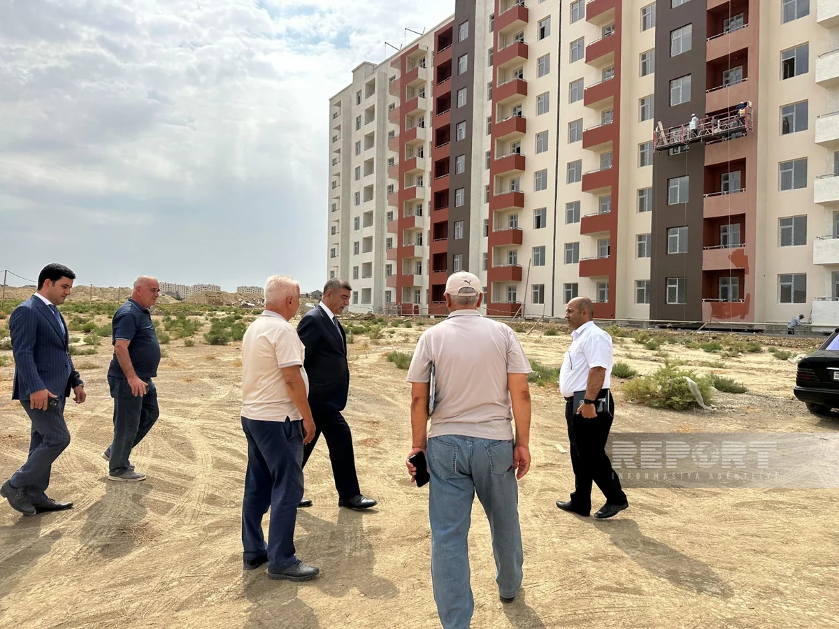 “Yeni Şirvan” yaşayış kompleksinin tikinti işləri davam etdirilir