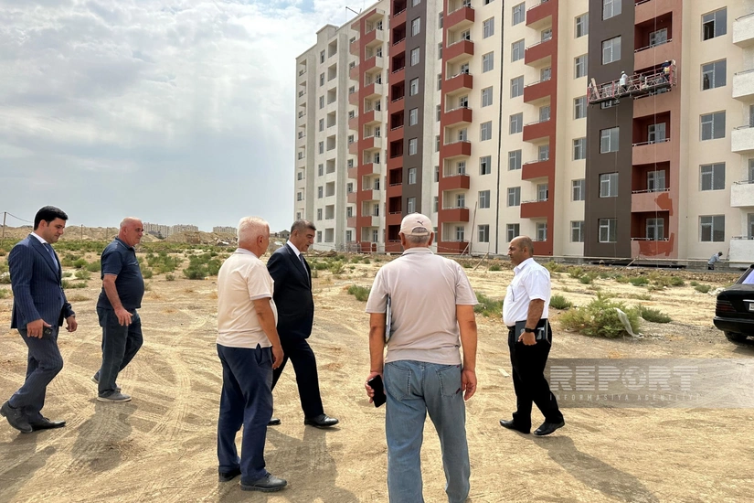 “Yeni Şirvan” yaşayış kompleksinin tikinti işləri davam etdirilir