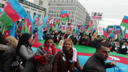 Berlində Ümumavropa Qarabağ mitinqi keçirilib - FOTO - VİDEO - YENİLƏNİB