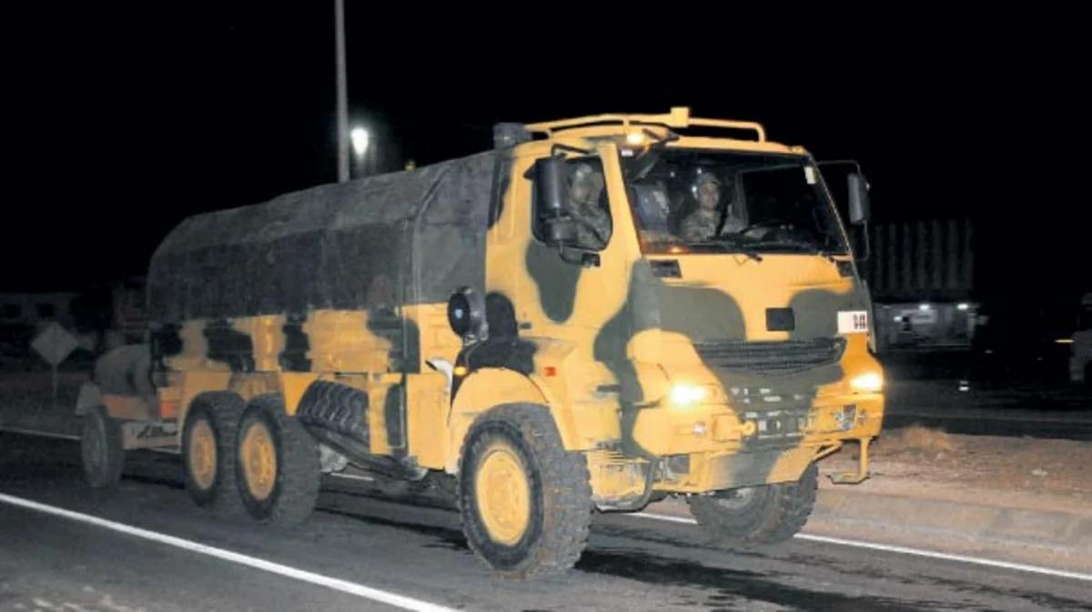 Турецкие военные этой ночью вошли в Идлиб