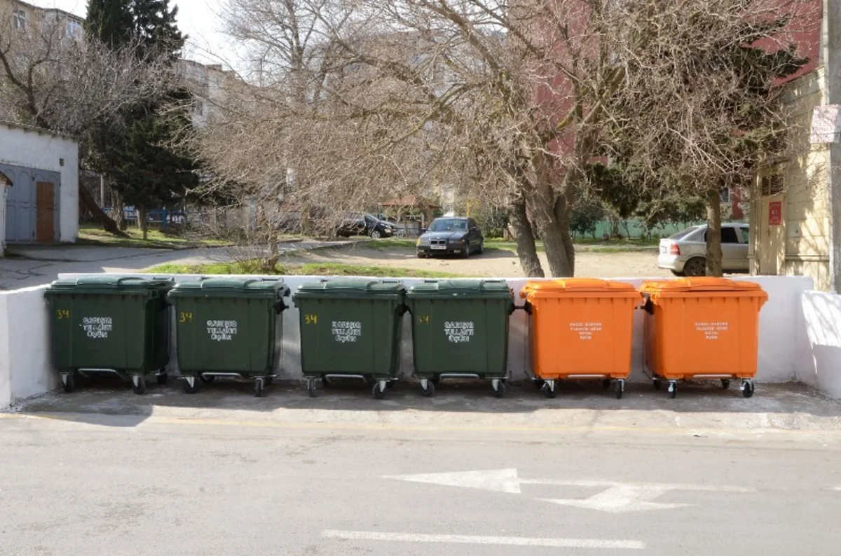 Bakıda daha 380 ədəd konteyner meydançası yaradılıb