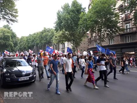 В Тбилиси завершилась акция протеста - ФОТО - ОБНОВЛЕНО - 3