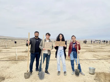 Yer Günü 2022” münasibətilə kütləvi ağacəkmə aksiyası keçirilib