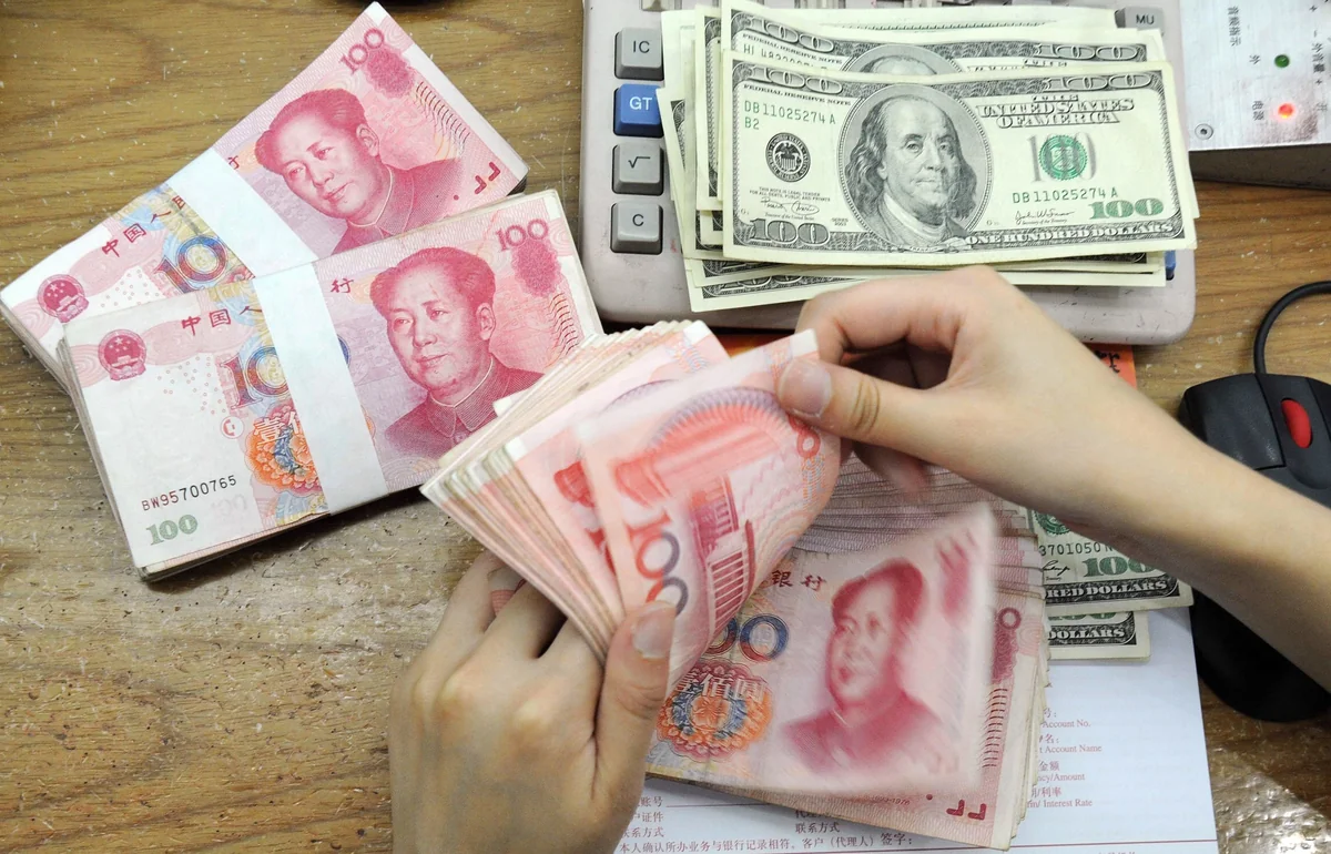 Exchange rate of US dollar reaches CNY 7