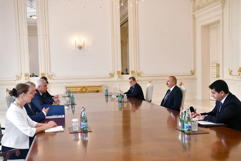 Президент Ильхам Алиев принял министра иностранных и европейских дел Словакии