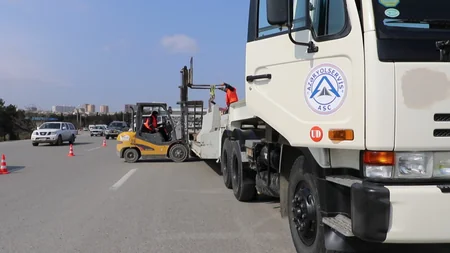 Paytaxtın şimal girişində tıxacı azaltmaq üçün tikinti işləri aparılır