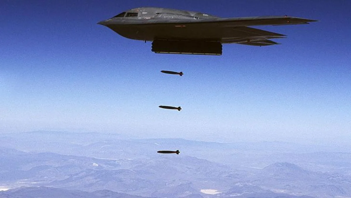 B-2 bombers involved in Iran strikes, US official says