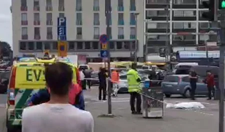 Finlandiya polisi naməlum şəxsin insanlara hücum etməsinə terror aktı kimi baxmır - YENİLƏNİB-2