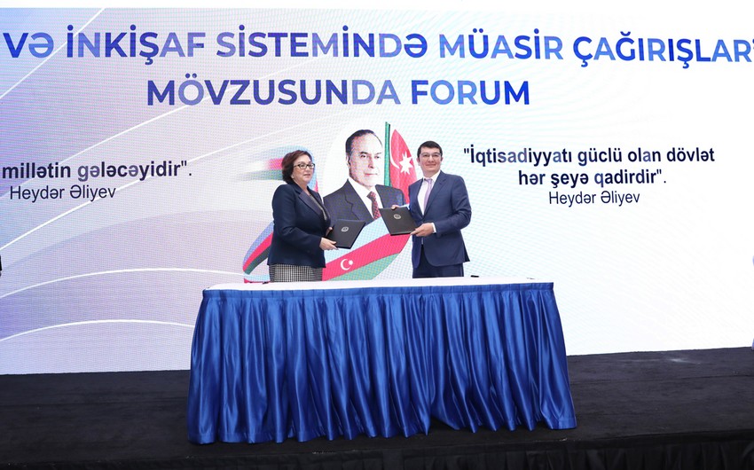 Dövlət İmtahan Mərkəzi İqtisadiyyat Nazirliyi ilə Anlaşma Memorandumu imzalayıb 