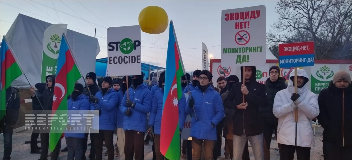 Protest on Khankandi-Lachin road enters its 15th day