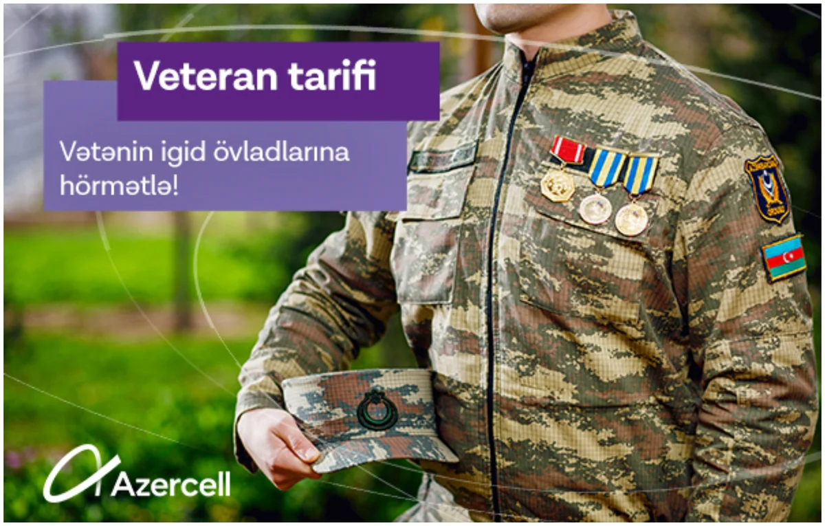 Azercelldən Vətənin igid övladlarına hörmətlə!