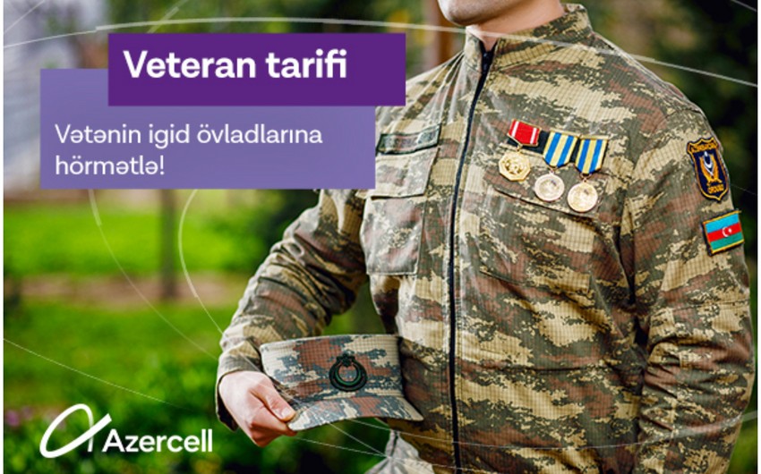 Azercelldən Vətənin igid övladlarına hörmətlə!