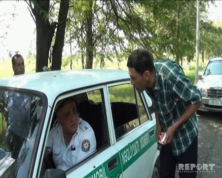 Goranboyda keçirilmiş ekoloji reyd zamanı 80-dən çox avtomobil saxlanılıb - FOTO