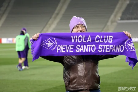 Qarabağ və Fiorentina oyundan əvvəl son məşqə çıxıb - FOTOREPORTAJ