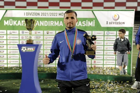 Azərbaycan I Divizionunun medalçıları mükafatlandırılıb
