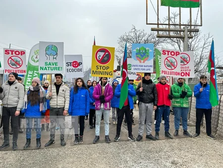 Azərbaycanlı ekofəalların təşkil etdiyi dinc aksiya 51 gündür davam edir