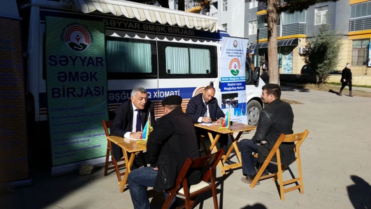 Sabah Binəqədi rayonunda səyyar əmək birjası keçiriləcək