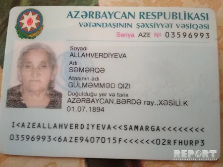 Azərbaycanın ən yaşlı seçicisi səs verib - FOTO