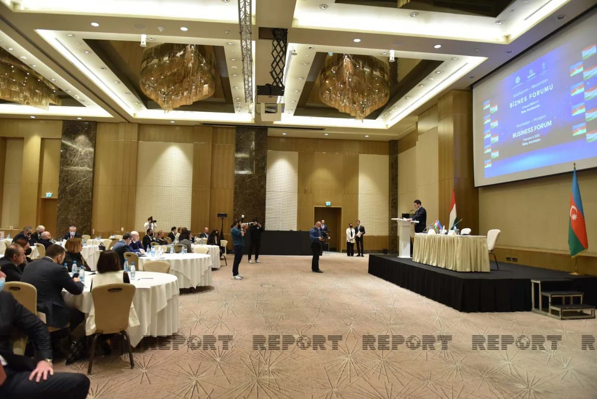 Azerbaijan-Hungary business forum gets underway in Baku