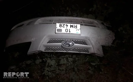 Kürdəmirdə sürücü maşını aşırıb, 3 nəfər xəsarət alıb - FOTO