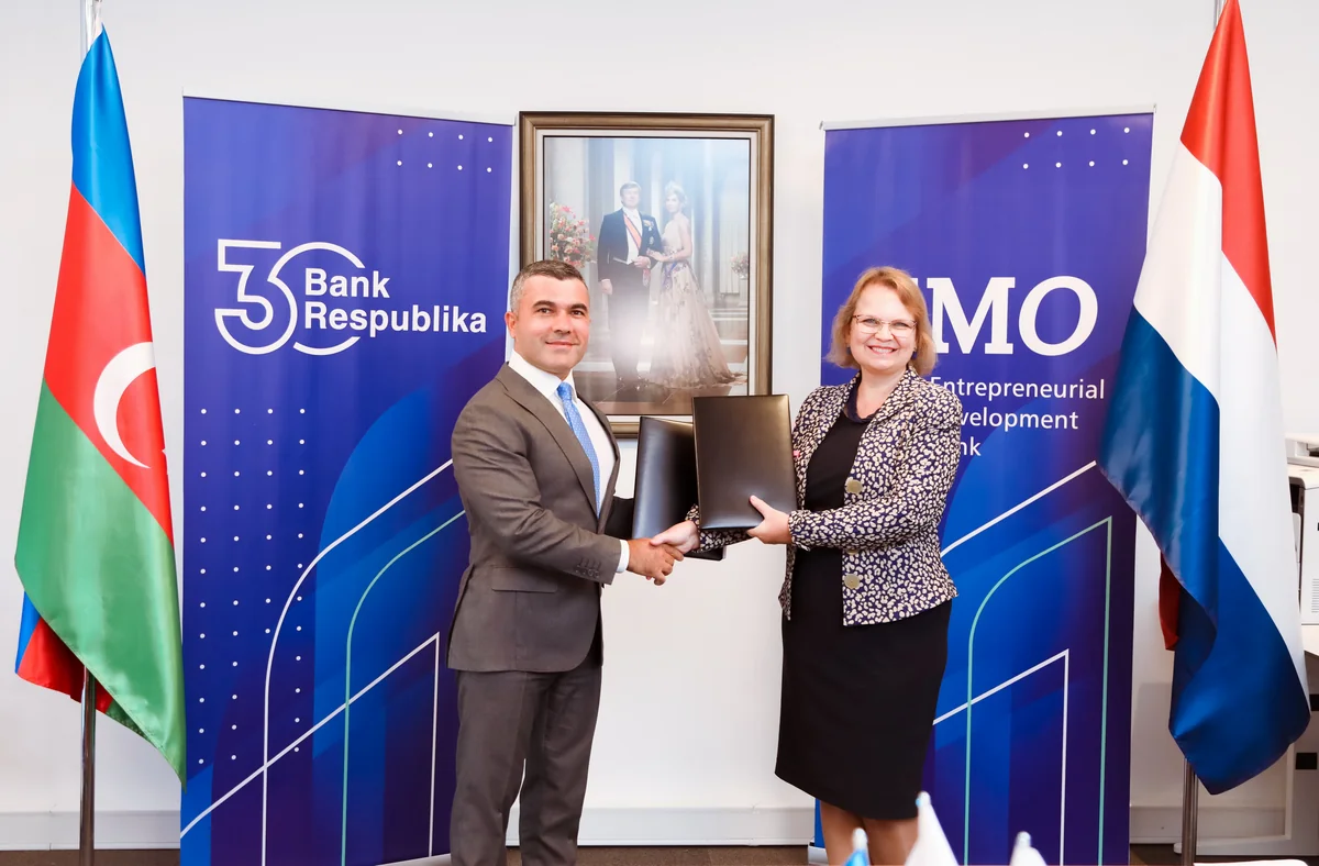 Bank Respublika və FMO 20 milyon dollarlıq kredit müqaviləsi imzalayıblar