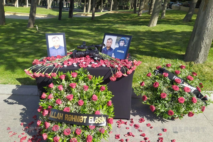Şəhid jurnalistlər Bakıda anılır