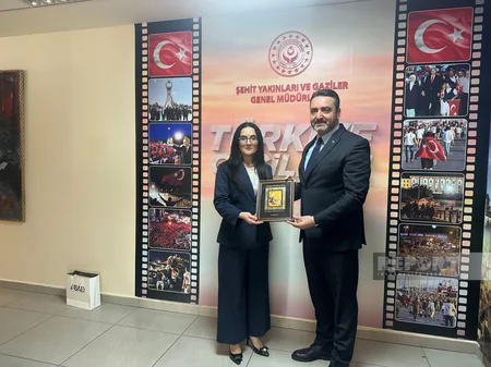 Türkiyənin ailə və sosial xidmətlər naziri Azərbaycandan olan şəhid övladları ilə görüşüb - YENİLƏNİB