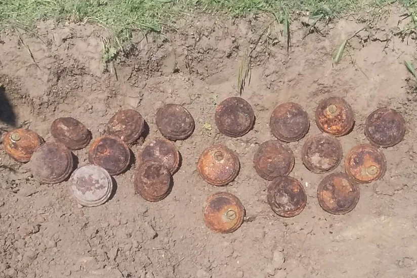 Cocuq Mərcanlıda tank əleyhinə mina partladıcısı və gücləndiricisi aşkar edilib