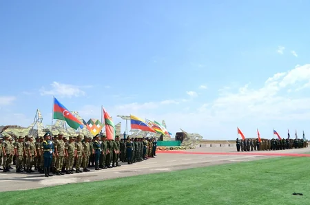 “Artilleriya atəşinin ustaları” müsabiqəsinin bağlanış mərasimi keçirilib