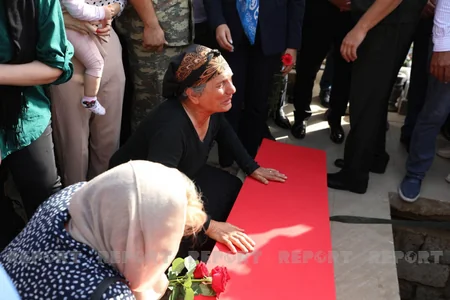 Şəhid Səbuhi Əhmədov İkinci Fəxri xiyabanda dəfn edilib - YENİLƏNİB