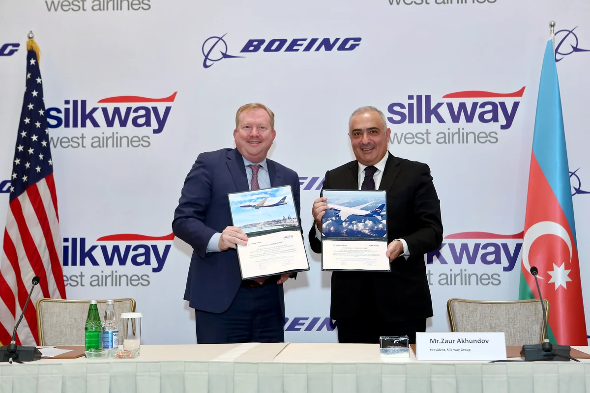 Azerbaijani airline buys 5 Boeing freighters 