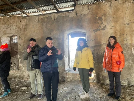 Ukrainian journalists visit Azerbaijan’s Fuzuli liberated from occupation