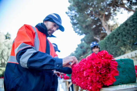 Preparations are underway in Martyrs' Alley - PHOTO
