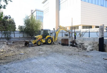 Metronun ​Elmlər Akademiyası stansiyasının ikinci giriş-çıxışında tamamlama işləri aparılır
