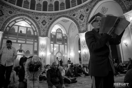 Ночь ахья в мечети Тезепир - ФОТОРЕПОРТАЖ