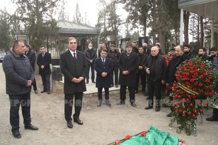 Gəncə Şəhər Ağsaqqallar Şurasının sədri dəfn edilib