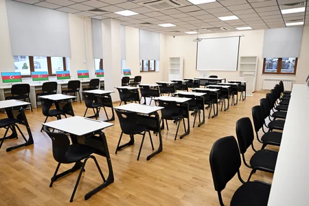 Prezident İlham Əliyev Qarabağ Universitetinin təmirdən sonra açılışında iştirak edib - YENİLƏNİB-4