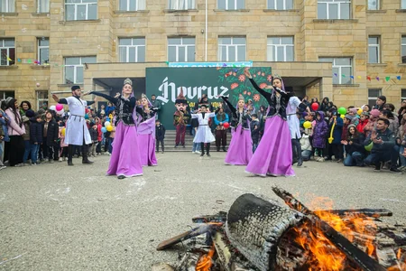 İDEA İctimai Birliyinin təşəbbüsü ilə Xızı rayonunda uşaqlar üçün Novruz şənliyi keçirilib